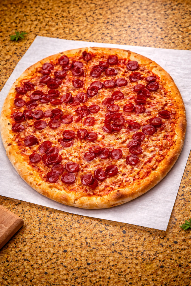 Cup & Char Pepperoni - 18".