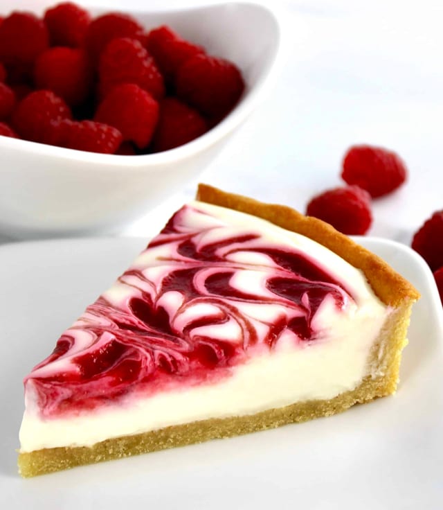 Raspberry Cheesecake.