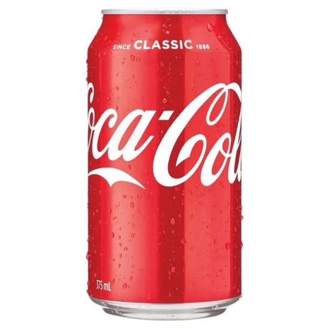 Coca-Cola Zero Sugar can.