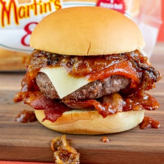 BBQ Bacon Burger & Fries